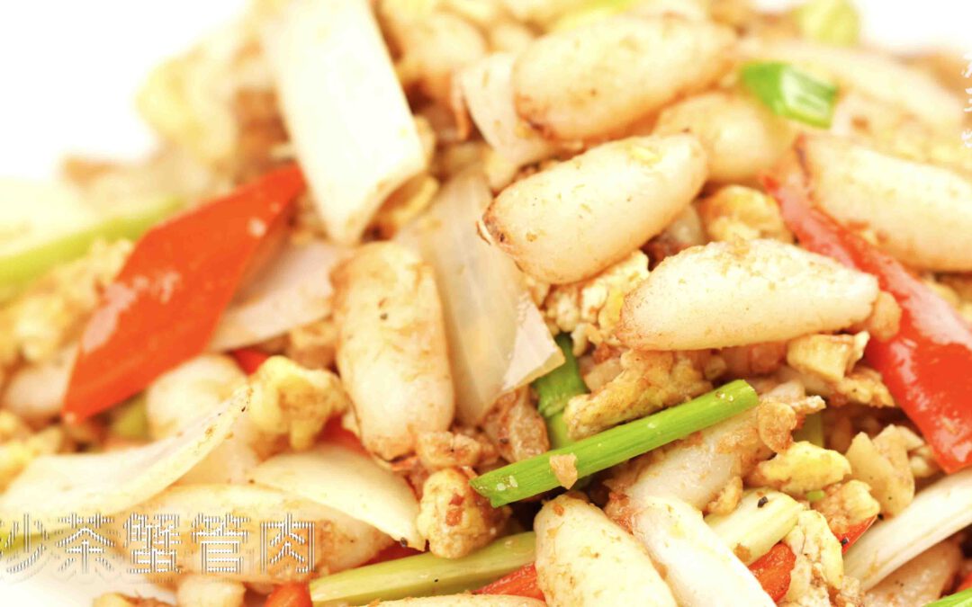 沙茶蟹肉